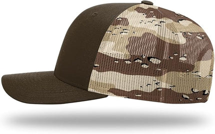 Richardson 112 Classic Six-Panel Adjustable Snapback Trucker Cap | Bulk Packs Available