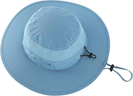 Home Prefer UPF 50+ Men's Sun Hat Wide Brim Bucket Hat UV Protection Hat for Mens Womens Beach Safari Gardening Golf Fishing
