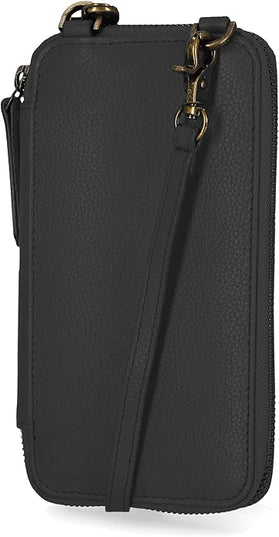 Timberland Women's RFID Leather Phone Crossbody Wallet Bag