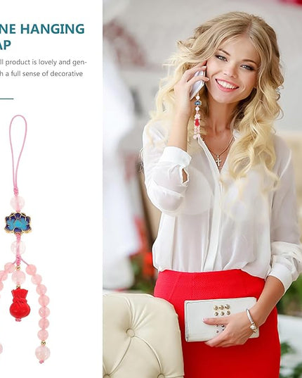 Anti-Missing Charm Phone Lanyard Pendant Mobile Hanging Strap Decorative Key Chain for Cell Phone Accessories