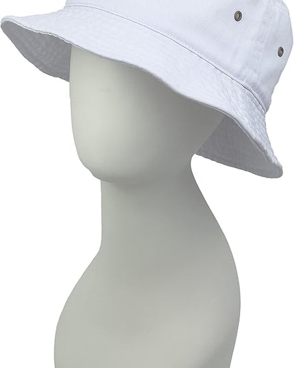 Utmost Bucket Hat 100% Cotton & Denim Lightweight Packable Outdoor Summer Beach Fishing Sun Hat