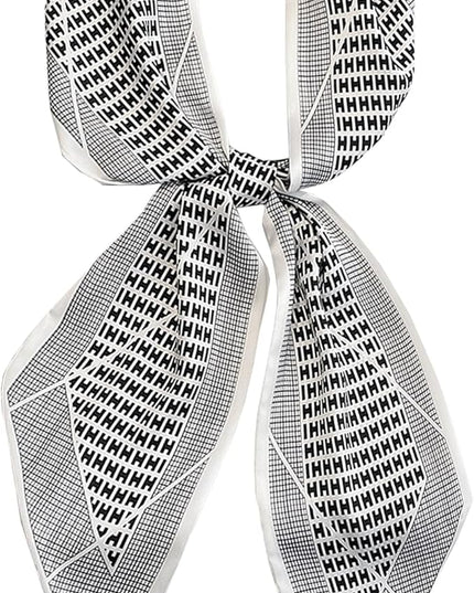 Purse Scarf For Handbags Head Scarves For Women's Hair Bags Scarfs Long Skinny Scarves Fashion Silky