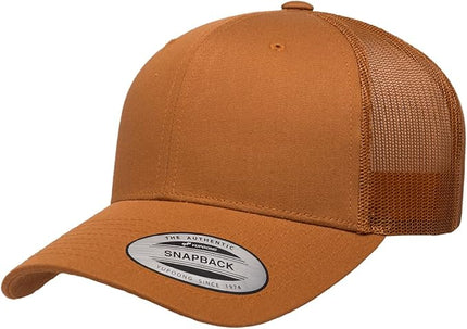 Yupoong Classic Premium Mesh 6 Panel Retro Trucker Cap | Mid Profile Snapback | OSFA | Bulk Pack Available