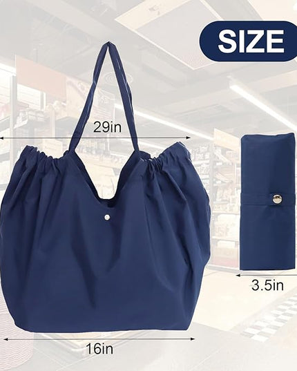 Reusable Grocery Bags,Reusable Shopping Bags,Folding Bags Totes,Stretchable and shrinkable shopping bag for Groceries