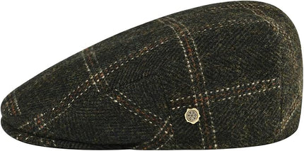 VOBOOM Men's Herringbone Flat Ivy Newsboy Hat Wool Blend Gatsby Cabbie Cap