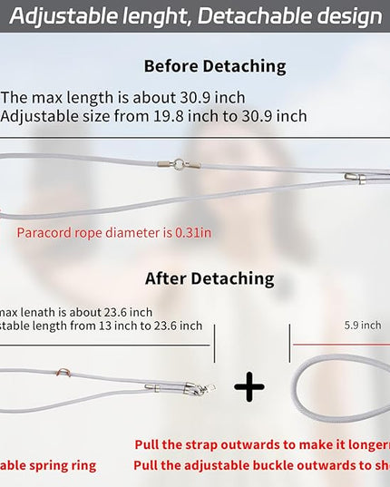 3-in-1 Adjustable Phone Lanyard Crossbody Cell Phone Neck Strap Universal Mobile Wrist Lanyard