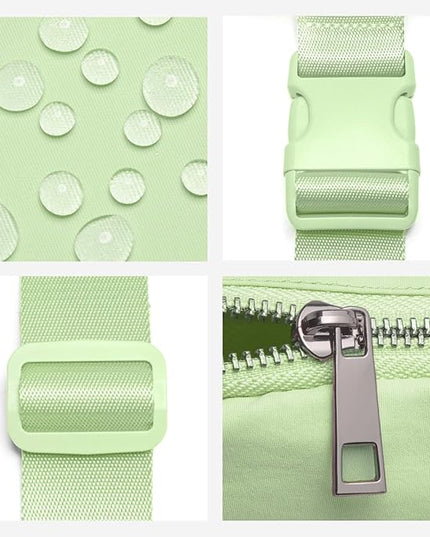 Belt Bag for Women Fanny Pack Crossbody Bags for Women Fashion Waist Packs with Adjustable Strap Gifts for Her Teen Girls (Light Green)