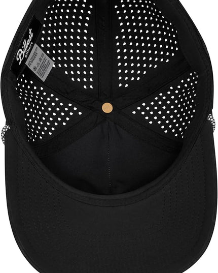 Billest Gilbert Performance 5‑Panel Snapback Hat – Adjustable Flat‑Bill Cap for Men & Women | Breathable and Lightweight