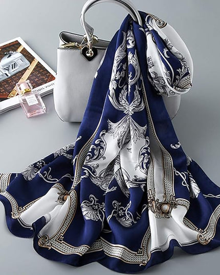 Silk Scarf Mulberry Silk Fashion Scarves Long Lightweight Shawl Wrap …
