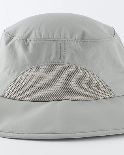 Home Prefer UPF50+ Mens Sun Hat Wide Brim Fishing Hat for Men UV Protection Womens Beach Bucket Hat for Golf Hiking Gardening