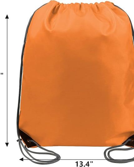 BeeGreen Drawstring Backpack Bags 20,30,50 Packs Reflective String Bags for Gym Sport Trip Cinch Sack DIY for Women Men