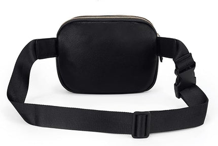 UTO Fanny Pack for Women Crossbody Trendy Fashion Belt Purse Chest Waist Hip Bumbag for Outdoor Shopping Travel Hiking