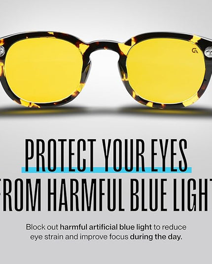 DREAM RECOVERY Blue Light Blocking Glasses for Computer, Gaming, Screen Fatigue