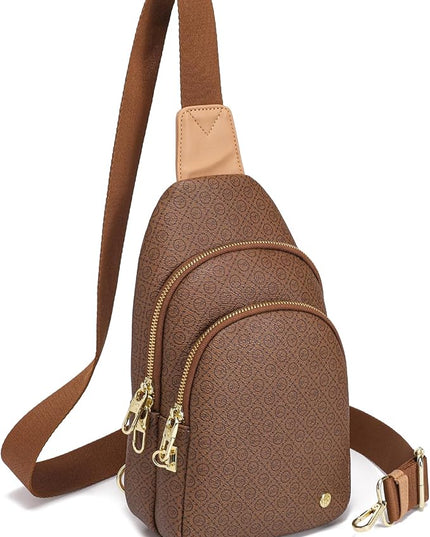 Anti Theft Crossbody Bags for Women Leather Sling Bag Cross Body Travel Purse Chest Bags Fanny Pack Gift Teen Girl