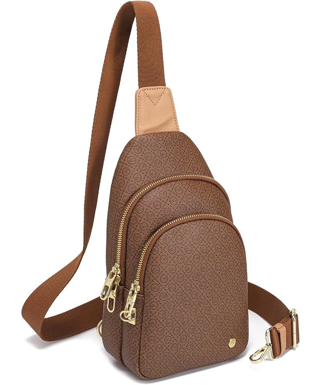 Anti Theft Crossbody Bags for Women Leather Sling Bag Cross Body Travel Purse Chest Bags Fanny Pack Gift Teen Girl