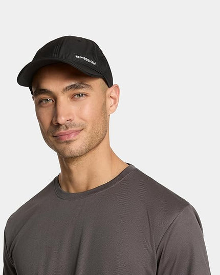 MISSION Cooling UPF Performance Hat - Unisex One Size Cap for Workouts, Golf & Running - Sweat & Water Activated Technology