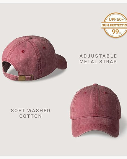 CHOK.LIDS Everyday Premium Dad Hat Unisex Cotton Baseball Cap for Men and Women Adjustable Lightweight Polo Style Curved Brim