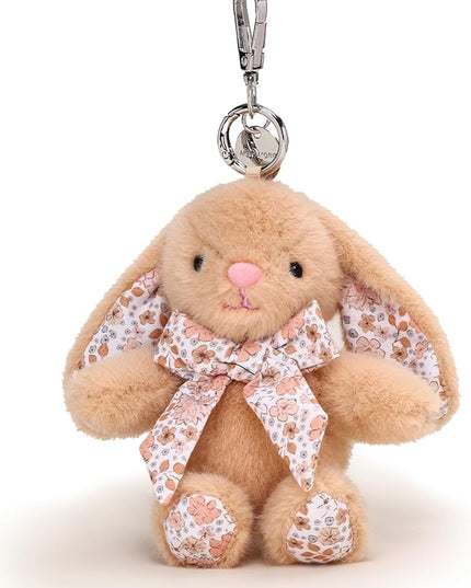 Rabbit Keychain for Backpack, Cute Keychain Bag Charms for Women