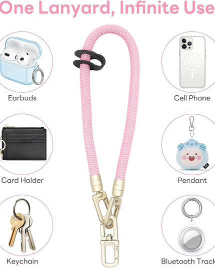 Universal Cell Phone Lanyard Wrist Strap,Phone Bracelet Strap,Phone Charms Strap