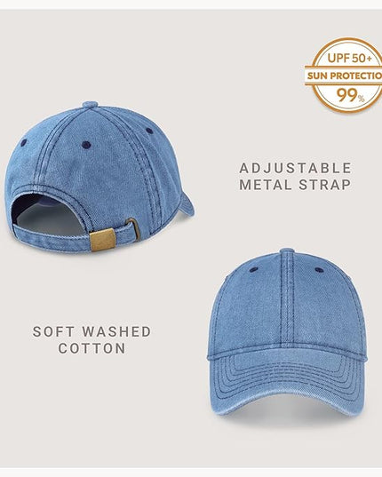 CHOK.LIDS Everyday Premium Dad Hat Unisex Cotton Baseball Cap for Men and Women Adjustable Lightweight Polo Style Curved Brim