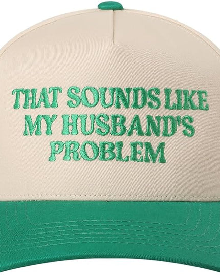 MIRMARU Two-Tone Vintage Canvas Trucker Hats for Men & Women, Adjustable Size Baseball Caps with Trendy Embroidered Design
