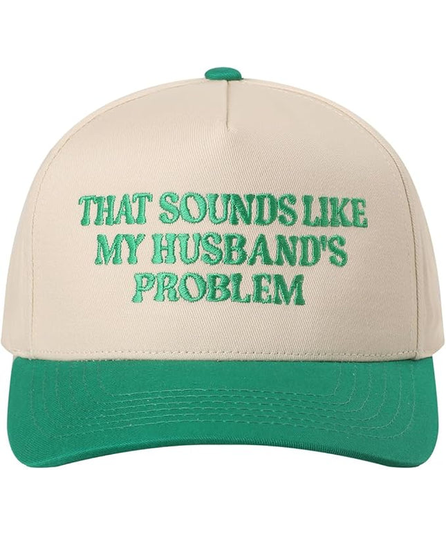 MIRMARU Two-Tone Vintage Canvas Trucker Hats for Men & Women, Adjustable Size Baseball Caps with Trendy Embroidered Design