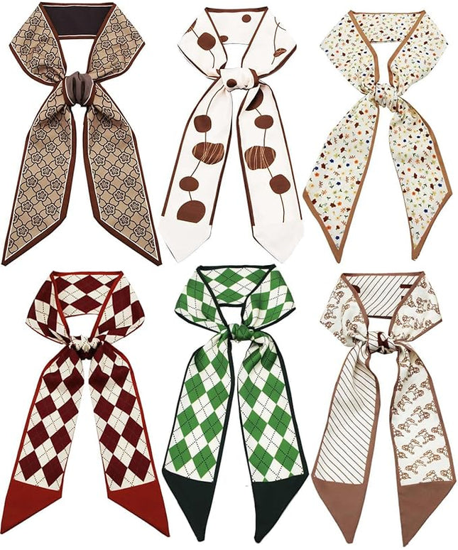 Purse Scarf Handbags For Women Skinny Hair Neck Accessories Scarves With Bag Scarfs Handle Fashion Lightweight