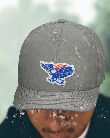 LRD Coastline Snapback Hat - Water Resistant Floating Crown Performance Cap