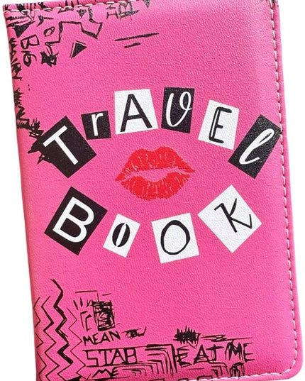 Burn Book Passport Cover Holder Travel Book