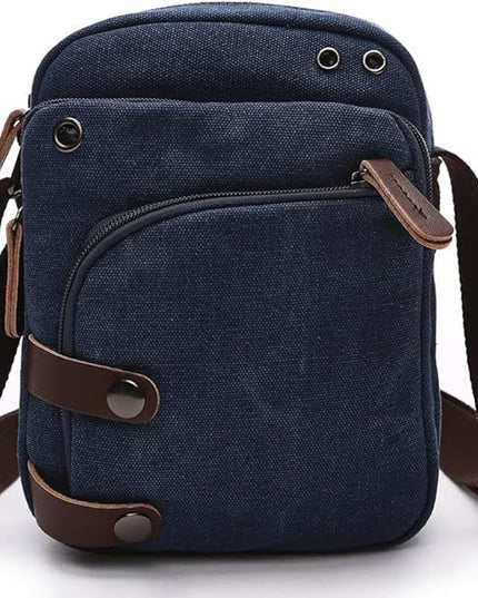 Collsants Mini Crossbody Bags for Women and Men - Small Purses and Handbags - Travel Bag - Canvas Shoulder Purse
