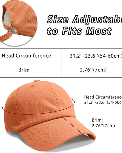 NPQQUAN Original Classic Low Profile Baseball Cap Golf Dad Hat Adjustable Cotton Hats Men Women Unconstructed Plain Cap