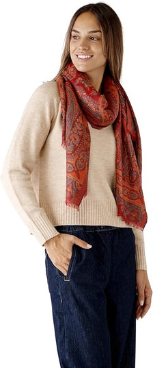 Scarf for Women Spanish Design Elegant Long Shawl Scarves for Summer Fall