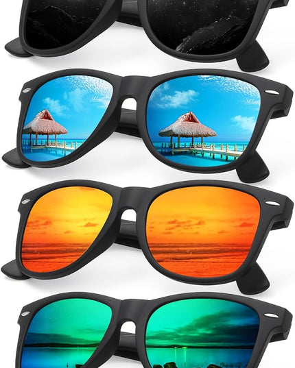 Polarized Sunglasses Womens Men - Sun glasses Fashion Trendy Driving Fishing UV Blocking UV400 Protection