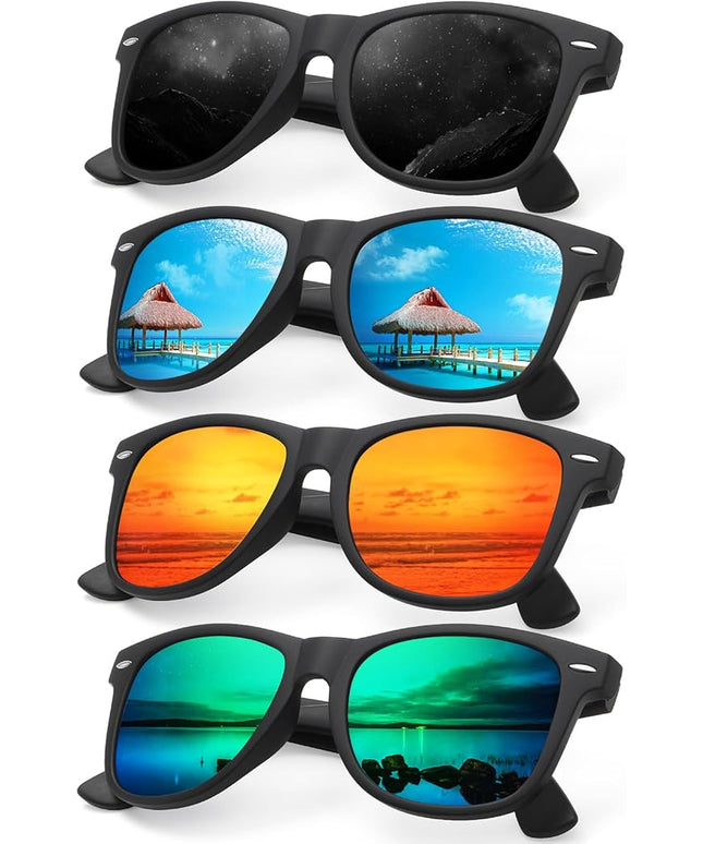 Polarized Sunglasses Womens Men - Sun glasses Fashion Trendy Driving Fishing UV Blocking UV400 Protection