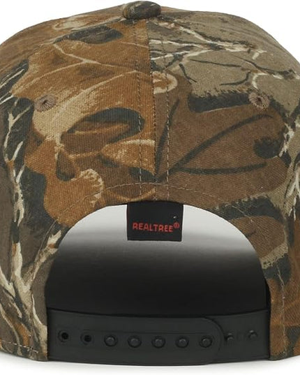 Realtree Advantage Camo Hat – Structured Hunting Cap, Pro Round Crown, Adjustable Snapback, Outdoor Style