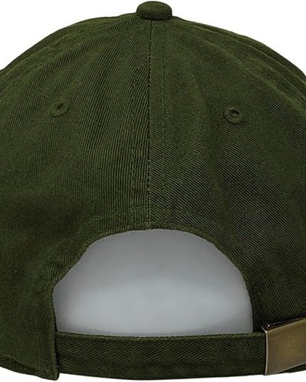 Glory Max 100% Cotton Baseball Cap Classic Plain Low Profile Golf Dad Hat Buckle Adjustable