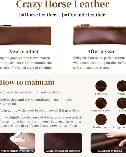 S-ZONE Sling Bag for Men Women RFID Blocking Genuine Leather Crossbody Shoulder Bag Backpack Hiking Daypack Travel