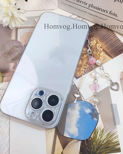 1-4PCS Cute Phone Charms Aesthetic Y2K Cell Phone Charms Strap Pink Strawberry Butterfly Star PhoneCharm Y2K Accessories for Bag Keychain Airpods Camera Pendants Decor