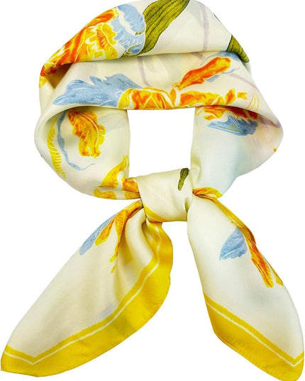Dailyacc Hair Bandanas Scarf For Women Lightweight Fashion Neck Silk Satin Head Scarves For Sleeping Handbags Scarf