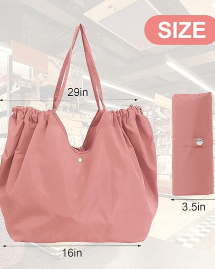 Reusable Grocery Bags,Reusable Shopping Bags,Folding Bags Totes,Stretchable and shrinkable shopping bag for Groceries