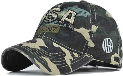 VOASTEK Running Hats for Men Baseball Cap Outdoor Essentials Runner Hat Jogging Cap Tennis Golf Workout Hats