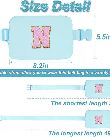 Uygafly Birthday Gifts for 4 5 6 7 8 9 10 11 12 13 Year Old Girls,Graduation Gifts for Teens Kids Daughter Sister Her,Fanny Pack Crossbody Bag Belt Bag Cute Trendy Stuff | Blue,N