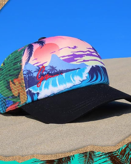 Grace Folly Foam Trucker Hat Snapback Mesh Baseball Cap for Men or Women