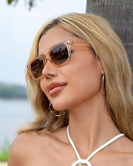 MEETSUN Polarized Sunglasses for Women Men Classic Retro Square Frame Driving Sun Glasses UV Protection