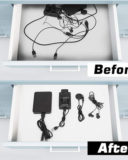 200PCS Reusable Fastening Cable Ties, 6-Inch Cable Straps Cable Management, Multi-Purpose Hook & Loop Cord Organizer Wire Ties, Adjustable Cable Organizer Cord Ties, Microfiber Cloth Straps, Black