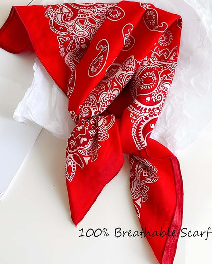 100% Mulberry Silk Scarf for Women Hair Lightweight Square Neckerchief Wrap For Head Scarves 21"