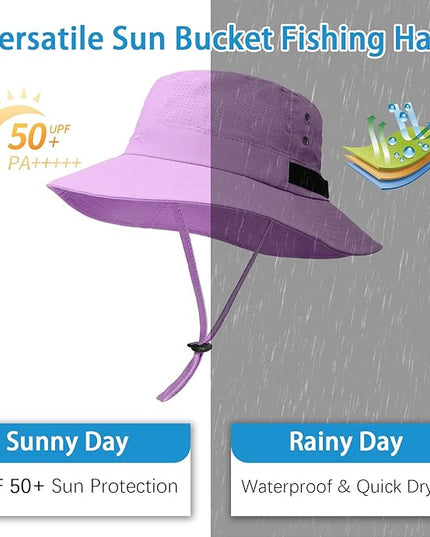 Cooling Sun Bucket Hat for Men Women Fishing Beach Safari Hats for Golf Hiking Hunting Outdoor UPF 50+