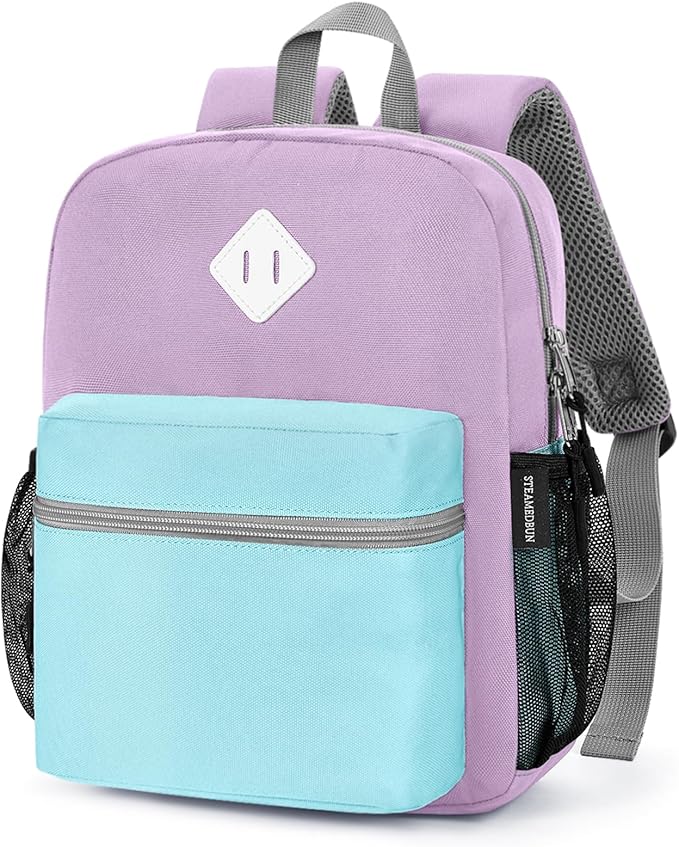 STEAMEDBUN Toddler Backpack Girls 2-4, Kids Backpack Girls, Preschool Daycare Travel Small - 12inch