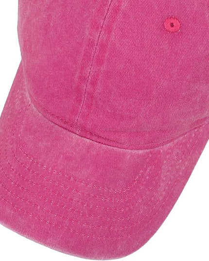 HH HOFNEN Men Women Washed Distressed Twill Cotton Baseball Cap Vintage Adjustable Dad Hat