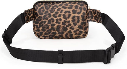 UTO Fanny Pack for Women Crossbody Trendy Fashion Belt Purse Chest Waist Hip Bumbag for Outdoor Shopping Travel Hiking